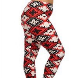 Women Plus Size Colorful leggings